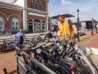 Fietsen weggehaald voor Dordrecht CS Dordrecht