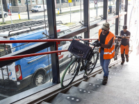 Fietsen weggehaald voor Dordrecht CS Dordrecht