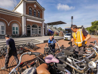 Fietsen weggehaald voor Dordrecht CS Dordrecht