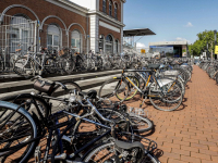 Fietsenchaos voor centraal station Dordrecht