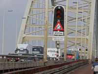 Drukte op Papendrechtse brug Randweg N3