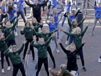 Flashmob Willem de Zwijger College De Meent Papendrecht