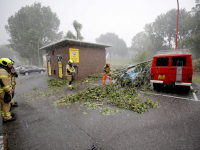 Windhoos en stormschade Dordrecht