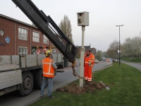 20170404 Flitspaal na jarenlang verwijderd Dordrecht Tstolk 003