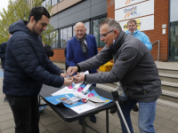 Estafette langs sociale werkbedrijven in Zuid-Holland voor nieuwe cao Drechtwerk Dordrecht