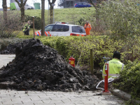 Gaslekkage aan Emmastraat Zwijndrecht