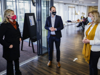 Lucille Werner bezoekt De Merwelanden in Dordrecht