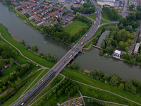 Luchtfoto\'s Randweg N3 Dordrecht