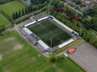 Luchtfoto FC Dordrecht stadion Dordrecht