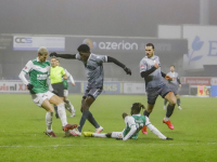 FC Dordrecht speelt in mistige omstandigheden gelijk tegen Telstar