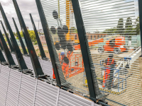 Geluidsscherm langs A16 krijgt steeds meer vorm Dordrecht