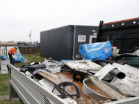 Schoonmaakactie Merwedehuusjes Veerplaat