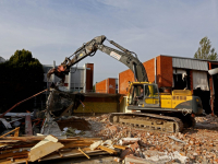 20172209 Sloopwerkzaamheden voormalig schoolpand Noordendijk Dordrecht Tstolk 003