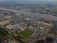 Luchtfoto\'s Dupont Chemours Dordrecht