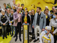 Opening vernieuwd Winkelcentrum en Jumbo Foodmarkt Sterrenburg Dordrecht