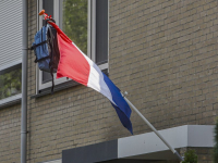 Vlag uit voor geslaagde eindexamenleerlingen Dordrecht