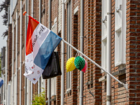 Vlag uit voor geslaagde eindexamenleerlingen Dordrecht