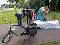 20172109 Oudere vrouw gewond na val met E-bike Brugweg Zwijndrecht Tstolk