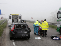 Een gewonde bij ongeluk Rondweg N3