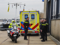 Gewonde vrouw aangetroffen Papendrechtsestraat Dordrecht