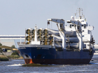 gigantische windmolenwieken op transport Dordrecht