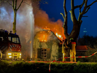 Grote brand verwoest woning Kilweg Dordrecht