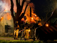 Grote brand verwoest woning Kilweg Dordrecht