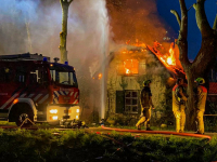 Grote brand verwoest woning Kilweg Dordrecht