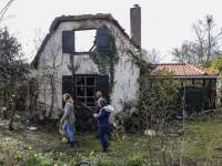 Grote brand verwoest woning Kilweg Dordrecht