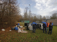 Drugsafval aangetroffen sportpark Amstelwijck