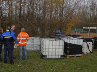 Drugsafval aangetroffen sportpark Amstelwijck