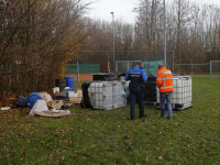 Drugsafval aangetroffen sportpark Amstelwijck