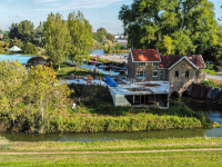 Dronefoto Het Gemaal Loswalweg Dordrecht