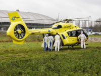 Heli ingezet bij verplaatsing coronapatiënt