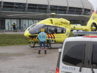 Heli ingezet bij verplaatsing coronapatiënt naar ziekenhuis in Groningen