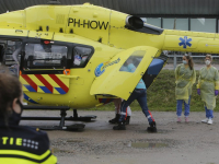 Heli ingezet bij verplaatsing coronapatiënt naar ziekenhuis in Groningen