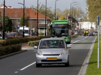 Nieuwe belijning aangelegd op Merwedestraat Dordrecht