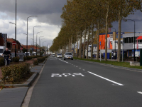 Nieuwe belijning aangelegd op Merwedestraat Dordrecht