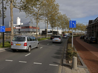 Nieuwe belijning aangelegd op Merwedestraat Dordrecht