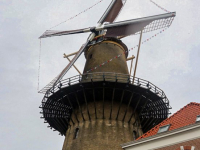 Hij draait weer Molen Kyck over den Dyck Dordrecht