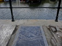 Planquette Lange Geldersekade 1572 geplaatst Dordrecht