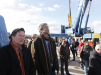 20160303 historische havenkraan naar Stadswerven Dordrecht Tstolk 001