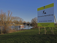 Informatieborden renovatie Wantijbrug Dordrecht