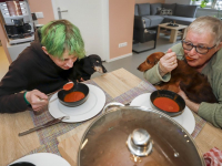 Soep en knuffelen met honden Louterbloemen Dordrecht