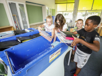 Inpakken maar basisschool De Regenboog Noordendijk Dordrecht