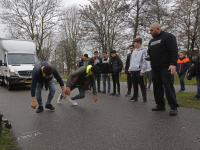 Scholieren trekken vrachtwagen Leerpark Dordrecht