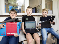 Leerlingen zamelen elektronisch afval in De Horizon Dordrecht