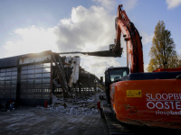 Sloopwerkzaamheden voormalig garage Mijlweg Dordrecht