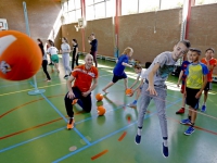 20171904 Clinic volleybal international Jasper Diefenbach op zijn oude basisschool Dordrecht Tstolk 001
