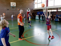 20171904 Clinic volleybal international Jasper Diefenbach op zijn oude basisschool Dordrecht Tstolk 002